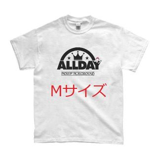 PICK UP PLAYGROUND ALLDAY 半袖Tシャツ Mサイズ 白(Tシャツ/カットソー(半袖/袖なし))