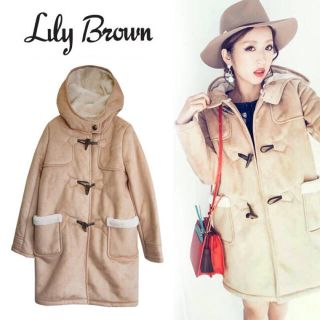 リリーブラウン(Lily Brown)の最終値下げ！！リリーブラウン☆ロングムートン(ムートンコート)