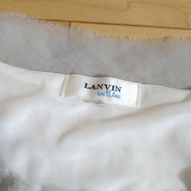 LANVIN en Bleu(ランバンオンブルー)のLANVIN en Bleu（ランバンオンブルー）/ カットソー レディースのトップス(カットソー(半袖/袖なし))の商品写真