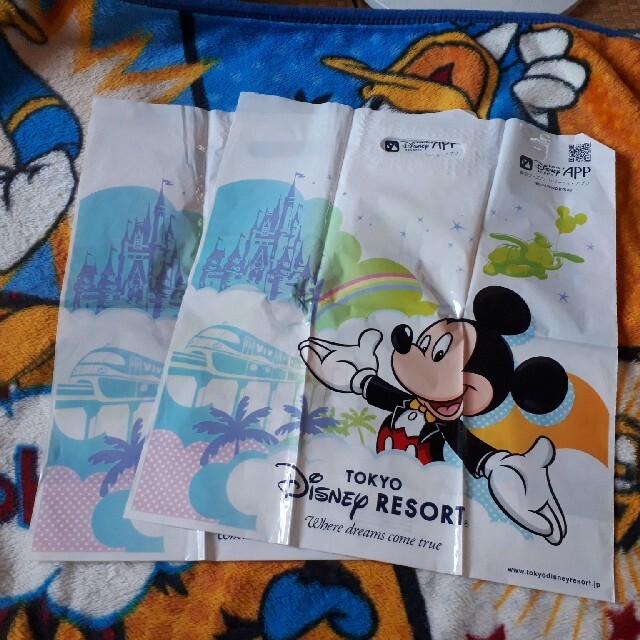 Disney ディズニーリゾート ショッパーショップ袋の通販 By べーちゃん S Shop ディズニーならラクマ
