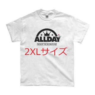 PICK UP PLAYGROUND ALLDAY 半袖Tシャツ 2XL 白(Tシャツ/カットソー(半袖/袖なし))