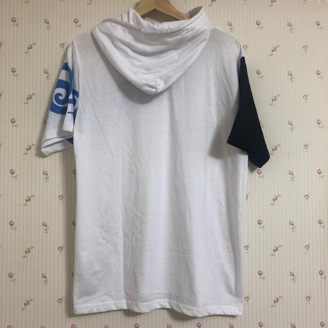 銀魂　坂田銀時　ドンキ　Tシャツ　フード付きTシャツ メンズのトップス(Tシャツ/カットソー(半袖/袖なし))の商品写真
