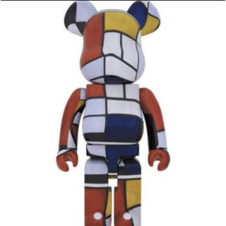 メディコムトイ(MEDICOM TOY)のBE@RBRICK  Piet Mondrian 400% 100%(フィギュア)