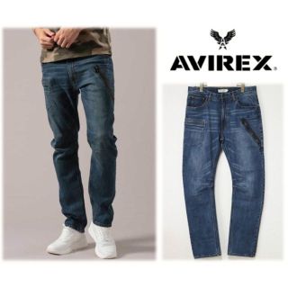 AVIREX - 新品【アヴィレックス】12.5ozデニム生地 ストレッチ