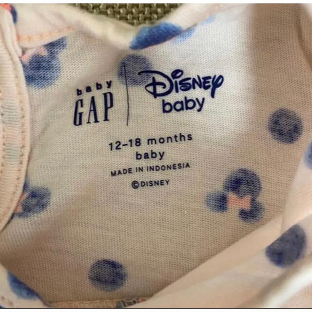 babyGAP(ベビーギャップ)のbaby GAP ディズニー　ミニー　ドット　ロンパース キッズ/ベビー/マタニティのベビー服(~85cm)(ロンパース)の商品写真