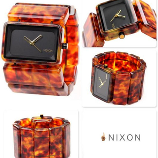 ニクソン(NIXON)のNIXON THE VEGA♡鼈甲(腕時計)