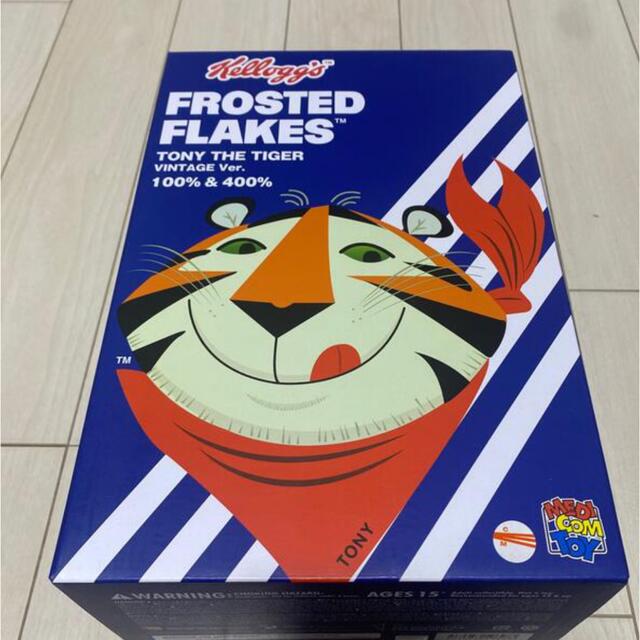 MEDICOM TOY(メディコムトイ)のBE@RBRICK TONY THE TIGER VINTAGE Ver.  エンタメ/ホビーのフィギュア(その他)の商品写真