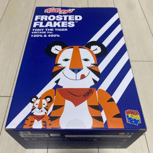 MEDICOM TOY(メディコムトイ)のBE@RBRICK TONY THE TIGER VINTAGE Ver.  エンタメ/ホビーのフィギュア(その他)の商品写真