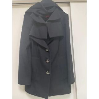 ヴィヴィアンウエストウッド(Vivienne Westwood)のVivienne Westwood RED LABEL ブラックコート(ピーコート)