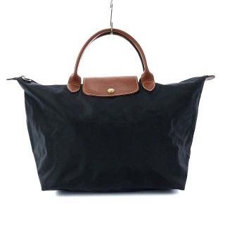 ロンシャン(LONGCHAMP)のロンシャン LONGCHAMP プリアージュ トートバッグ ハンドバッグ 黒(トートバッグ)