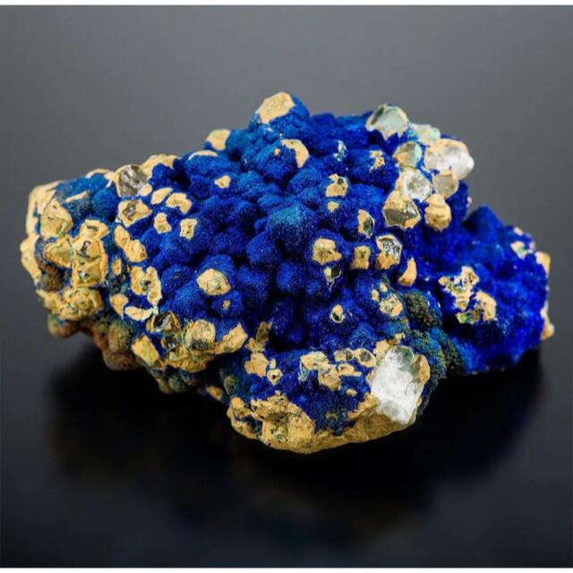【本物新品保証】 鉱物 原石 天然石 EC-476 アズライト 雲南省 中国 標本 藍銅鉱 鉱石 その他
