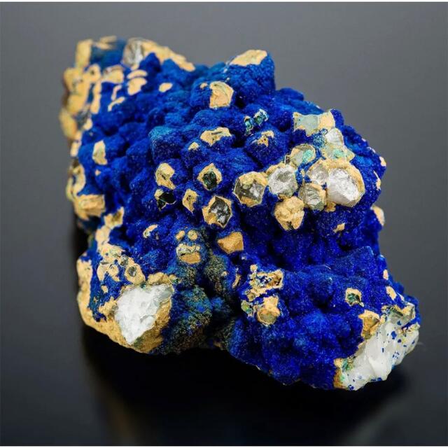 鉱物標本(藍銅鉱)