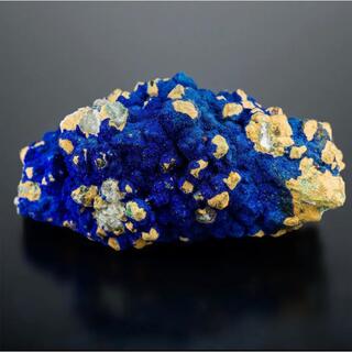 中国 雲南省 アズライト EC-476 天然石 原石 鉱物 標本 鉱石 藍銅鉱の 