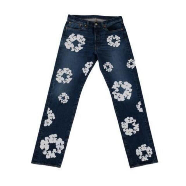 新品本物 DENIM WASH DARK JEAN TEARS デニム/ジーンズ - kajal.pl