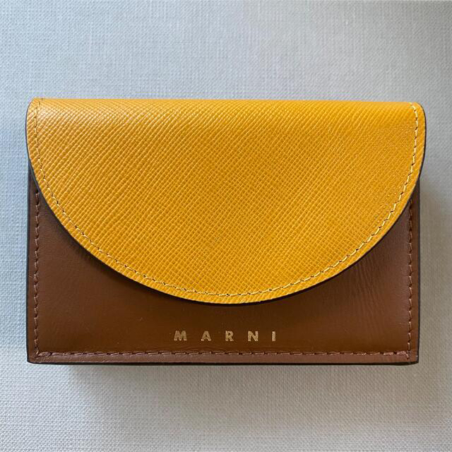 Marni マルニ カーフスキン 財布 バッグ 三つ折り コインケース ミニ