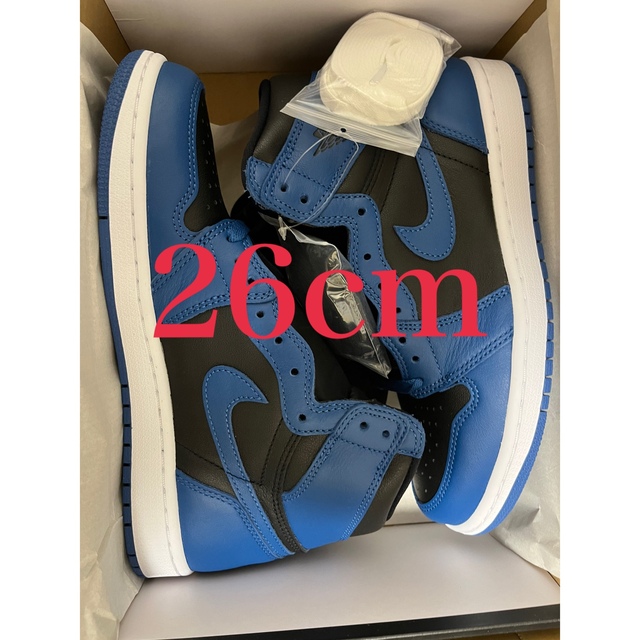 NIKE(ナイキ)のAir Jordan 1 High OG Dark Marina Blue 26 メンズの靴/シューズ(スニーカー)の商品写真