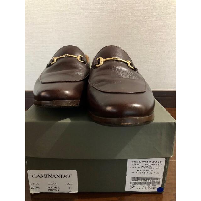 DEUXIEME CLASSE(ドゥーズィエムクラス)のDeuxieme Classe購入CAMINANDO BIT SLIP ON レディースの靴/シューズ(ローファー/革靴)の商品写真