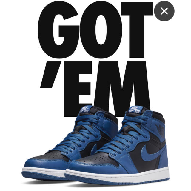 Air Jordan 1 High OG "Dark Marina Blue