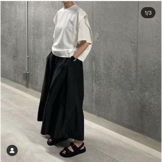 新品 タグ付き LOHEN ローヘン ボリューム スカート パンツ の通販