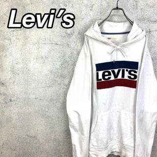 リーバイス(Levi's)の希少 90s リーバイス パーカー ビッグプリント(パーカー)