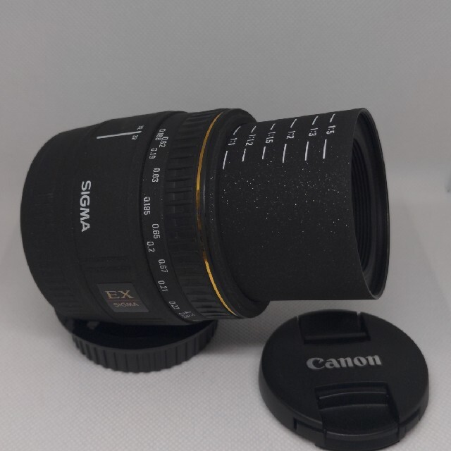 SIGMA(シグマ)のSIGMA EX MACRO 50mm f2.8 canon EF スマホ/家電/カメラのカメラ(レンズ(単焦点))の商品写真