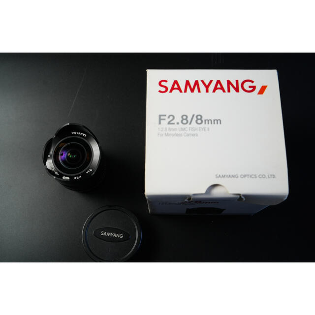 Samyang 8mm f2.8 UMC Fisheye Xマウント オリジナル 40.0%割引