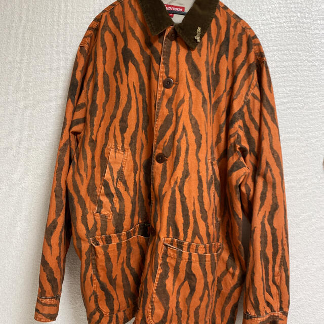 卓越 Supreme Barn Coat Tiger Stripe tdh-latinoamerica.de