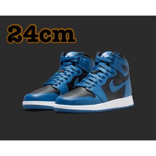 ナイキ(NIKE)の24cm AIR JORDAN 1 RETRO HIGH OG GS(スニーカー)