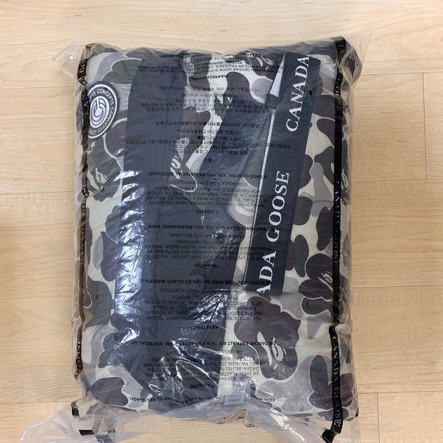 BAPE CANADA GOOSE ABC CAMOダウンブランケット 限定  メンズのファッション小物(その他)の商品写真