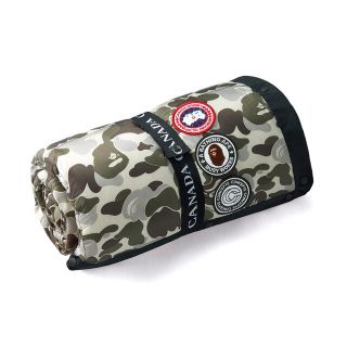 BAPE CANADA GOOSE ABC CAMOダウンブランケット 限定 (その他)