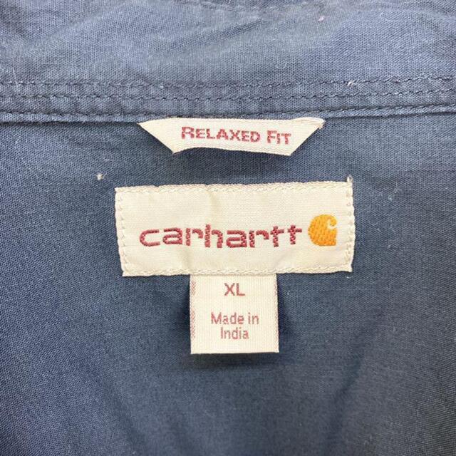 carhartt(カーハート)の希少 90s カーハート ワークシャツ ビッグシルエット 美品 メンズのトップス(シャツ)の商品写真