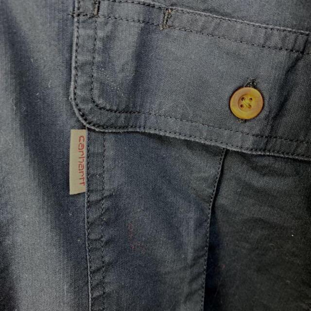 carhartt(カーハート)の希少 90s カーハート ワークシャツ ビッグシルエット 美品 メンズのトップス(シャツ)の商品写真