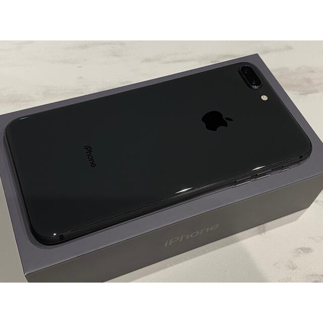 有名ブランド iPhone 8 Plus 64GB スペースグレイ　本体