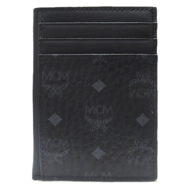 MCM - 極美品 エムシーエム MCM ロゴグラム レザー カードケース 財布