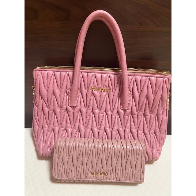 ハンドバッグ【セット割】広告掲載MIUMIU(ミュウミュウ)バッグ
