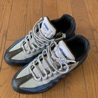 ナイキ(NIKE)のNIKE Air Max 95 Essential ナイキ  グレー×ブルー(スニーカー)