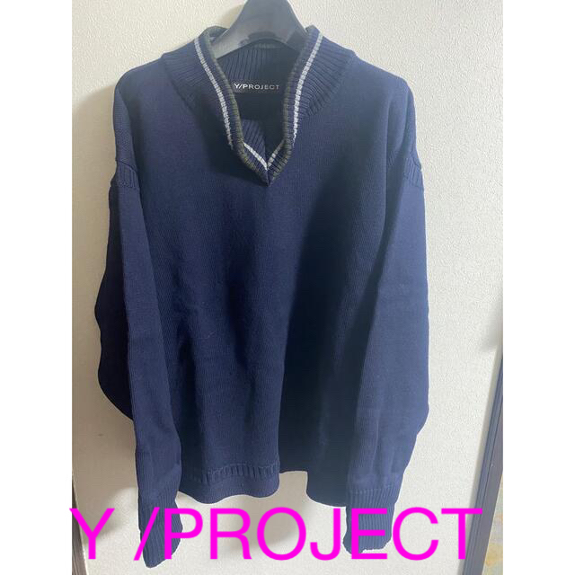 Y PROJECT デザインニットメンズ