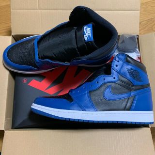 ナイキ(NIKE)のNIKE air  jordan1 ダークマリナブルー　ジョーダン　SNKRS (スニーカー)