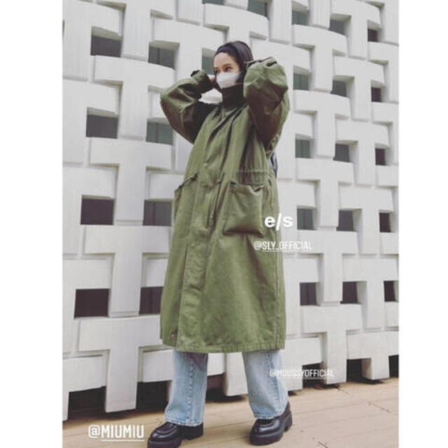 【e／s】 2WAY HOODED MILITARY コート