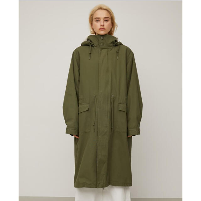 【e/s】 2WAY HOODED MILITARY コート