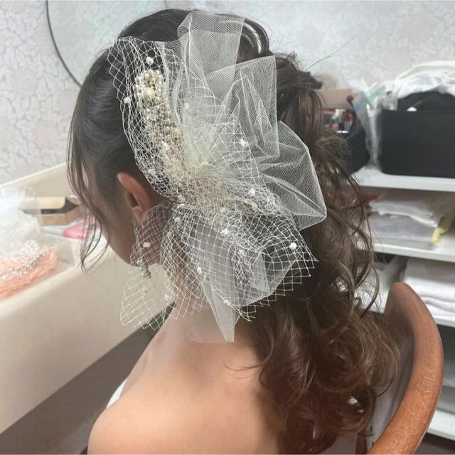 ca4la bridal ヘッドドレス　結婚式 | フリマアプリ ラクマ