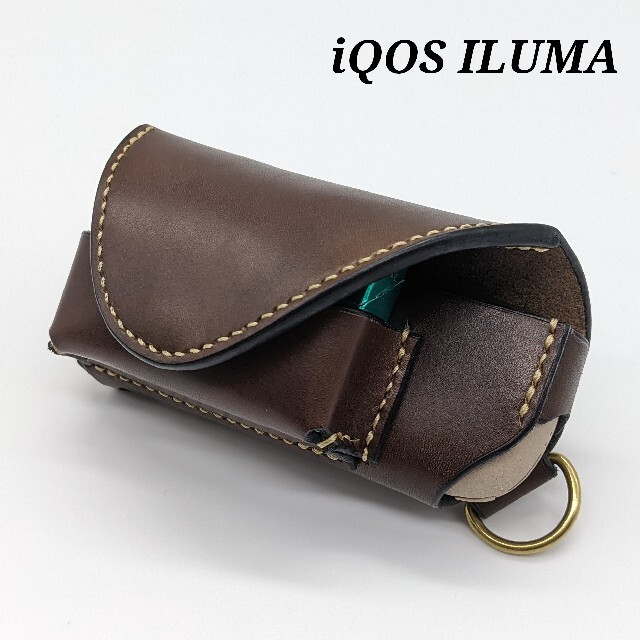 IQOS(アイコス)のIQOS ILUMAケース　iQOS イルマ　アイコスイルマ　ヌメ革　本革 メンズのファッション小物(タバコグッズ)の商品写真