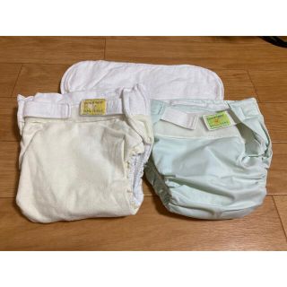 布オムツ　中古　KUSHIES 4kgから10kg 2枚_②(布おむつ)