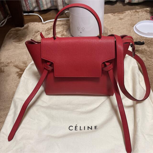 セリーヌ　CELINE　ベルトバッグ　マイクロ