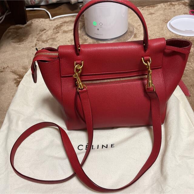 セリーヌ　CELINE　ベルトバッグ　マイクロ