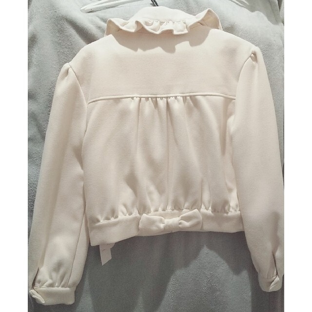 Ank Rouge - アンクルージュ 丸襟 ショートコート タグ付き新品 Ank Rouge - アンクルージュ 丸襟 ショートコート タグ付き新品