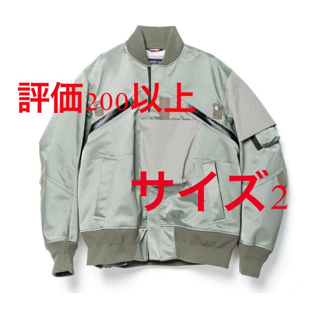 ACRONYM  x SACAI  MA-1  カーキ　サイズ2