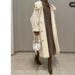 ルシェルブルー(LE CIEL BLEU)のみわちゃん様専用★ルシェルブルー★Hooded Over Coat(ロングコート)