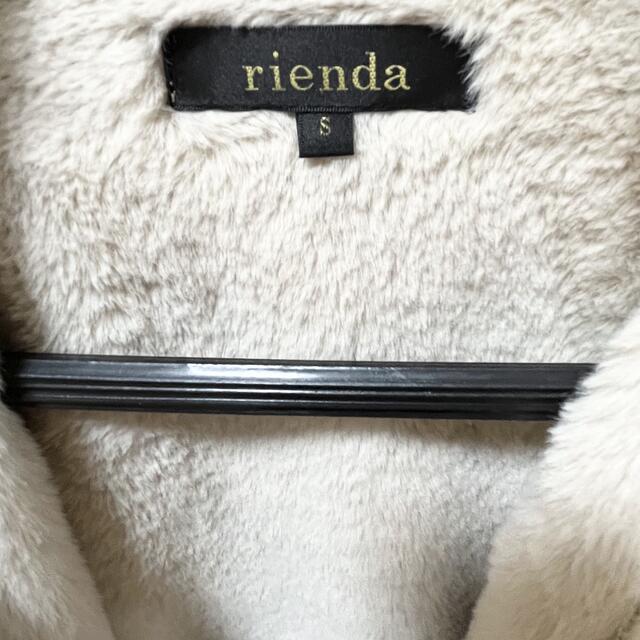 rienda(リエンダ)のrienda  リエンダ ファー コンビ フェイクムートン ジャケット レディースのジャケット/アウター(毛皮/ファーコート)の商品写真