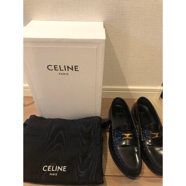 CELINE セリーヌ トリオンフ ローファー 36 ★ 23㎝